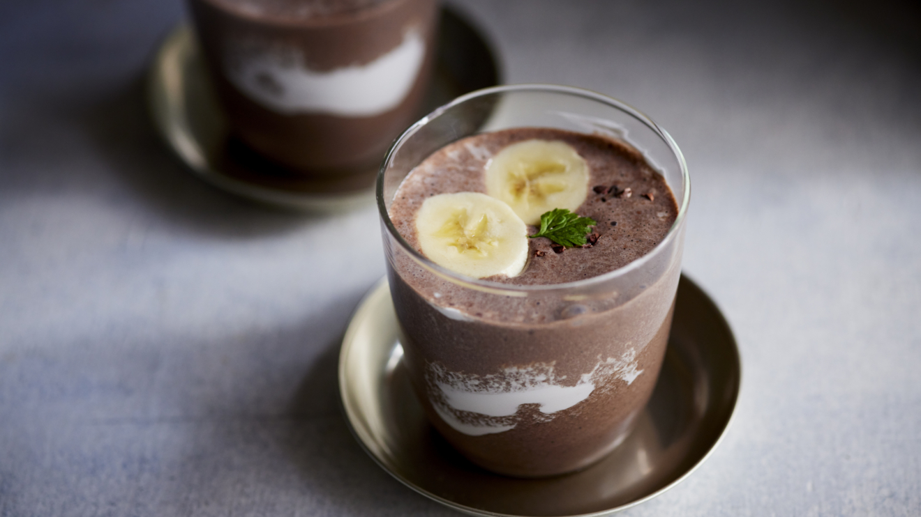 ストロベリーバナナミルクシェイクのレシピ